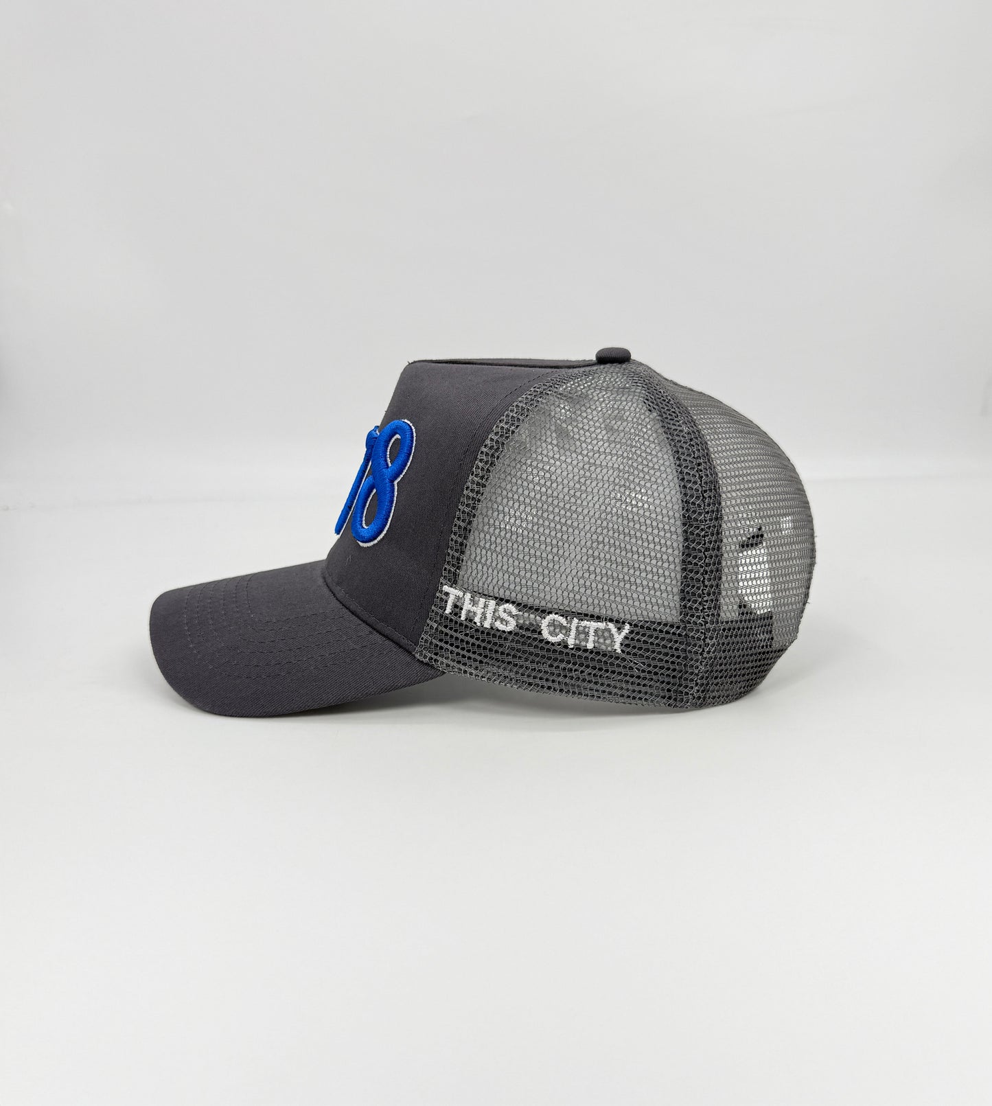 1878 Grey Sample Cap