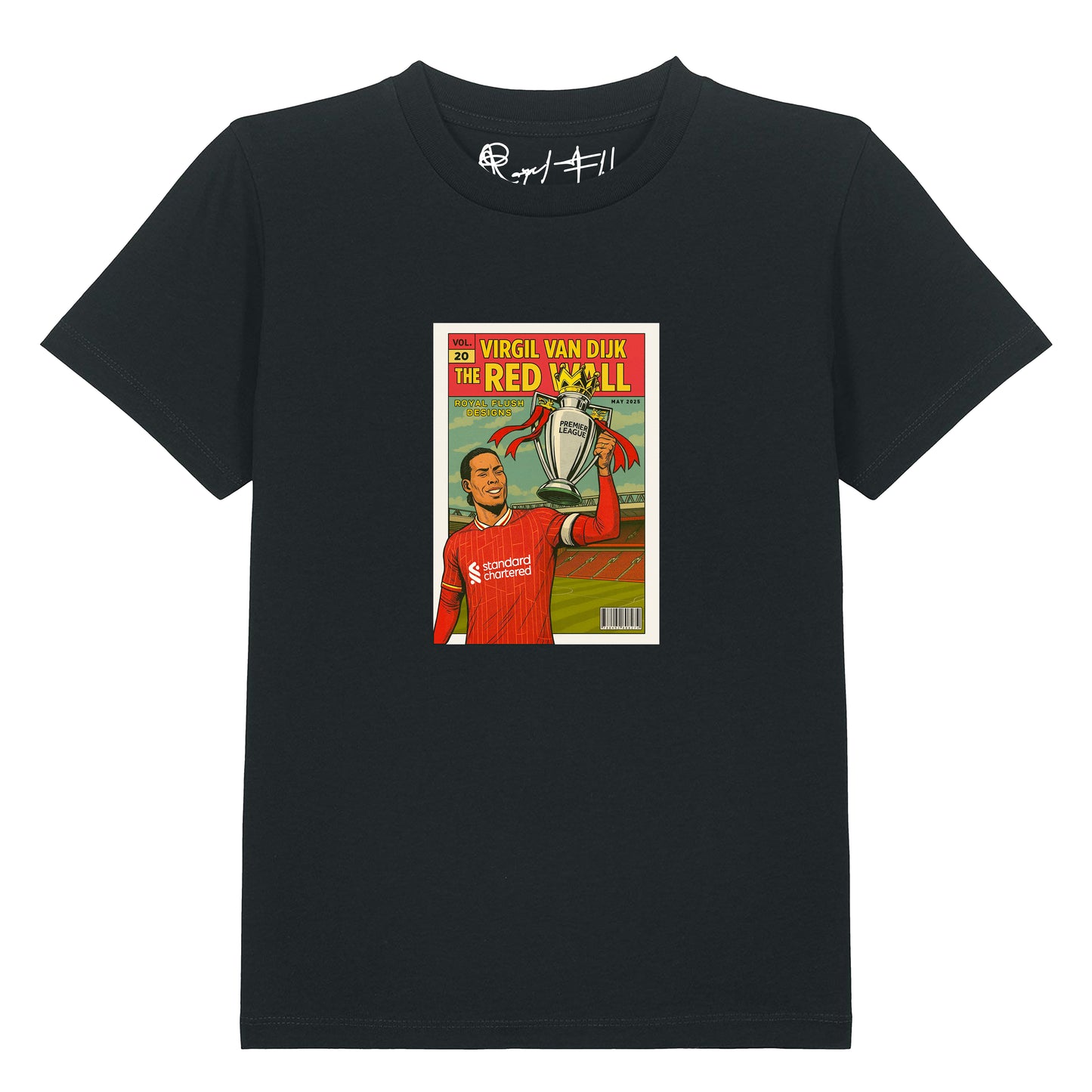 Virgil Red Wall Kids Tee