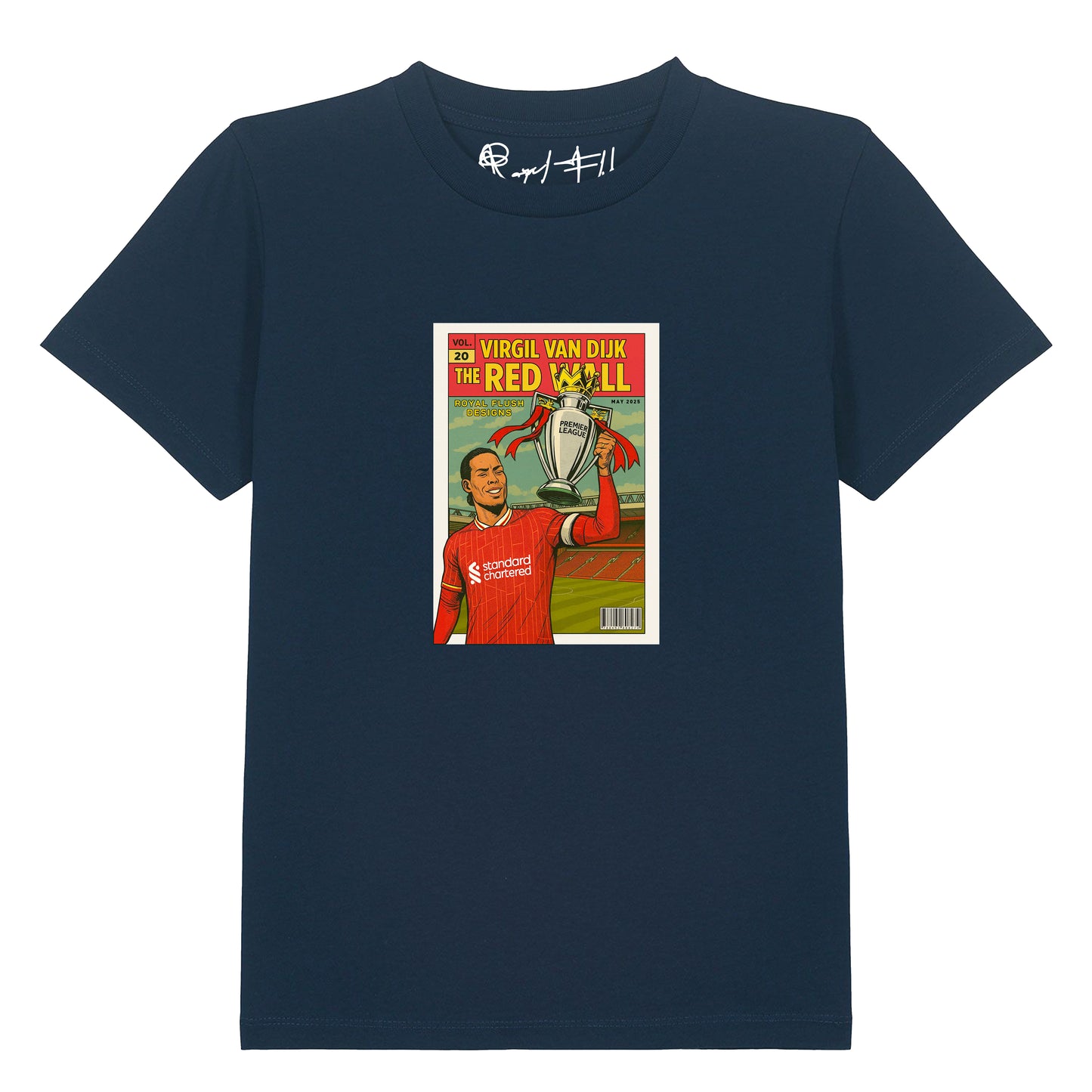 Virgil Red Wall Kids Tee