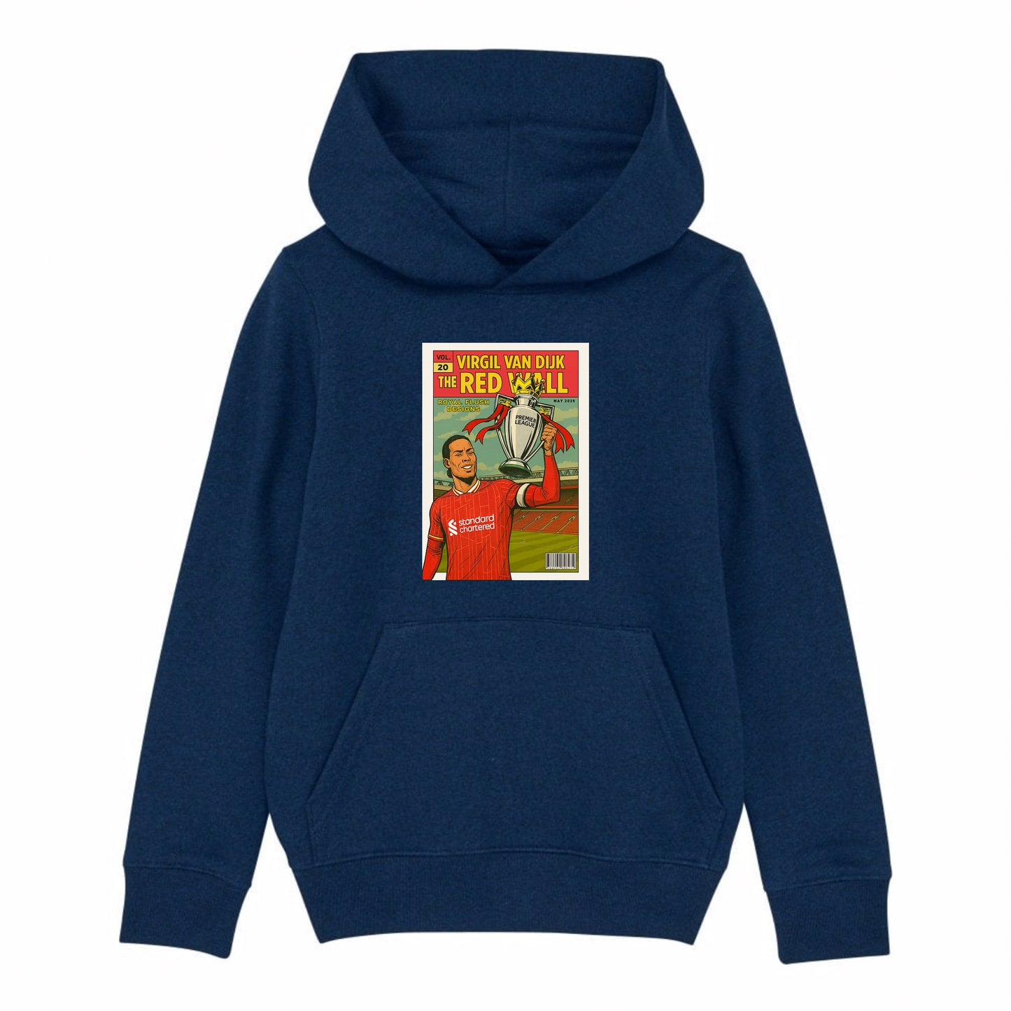 Virgil Red Wall Kids Hoody