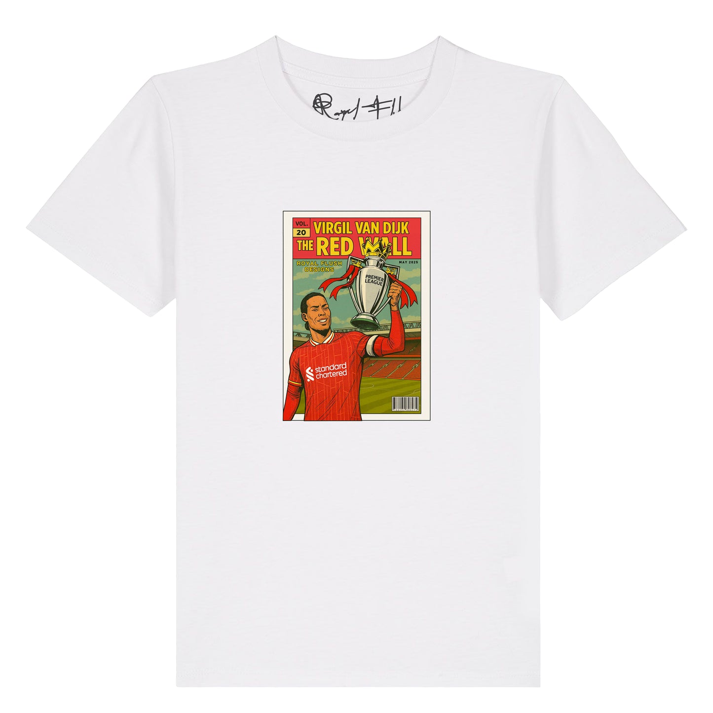 Virgil Red Wall Kids Tee