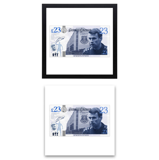 Seamus Coleman Bank Note Art Print