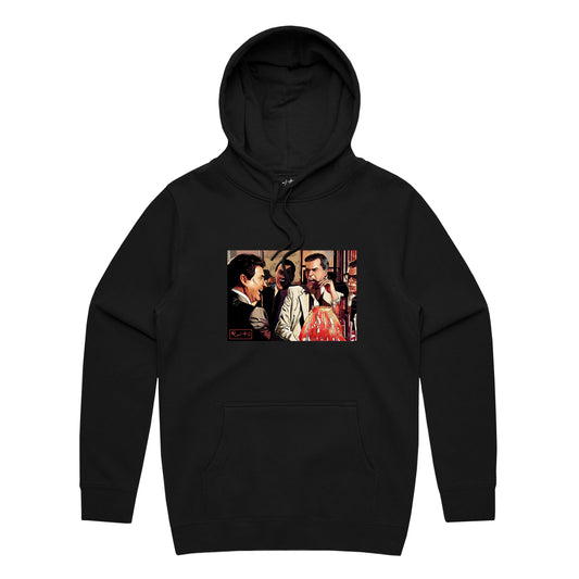 GOODFELLAS, FUNNY HOW? BLACK HOODY