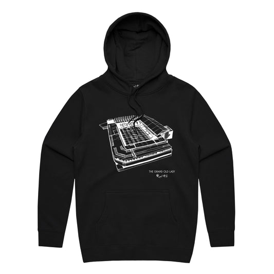 GRAND OLD LADY BLACK HOODY