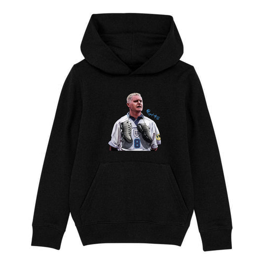 OG GAZZA KIDS BLACK HOODY 12/13 YEARS