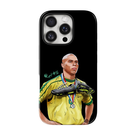 OG Ronaldo Black Phone Case