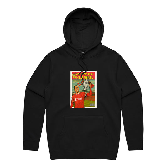 Virgil Red Wall Hoody