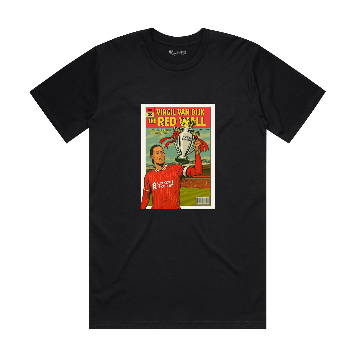 Virgil Red Wall Tee