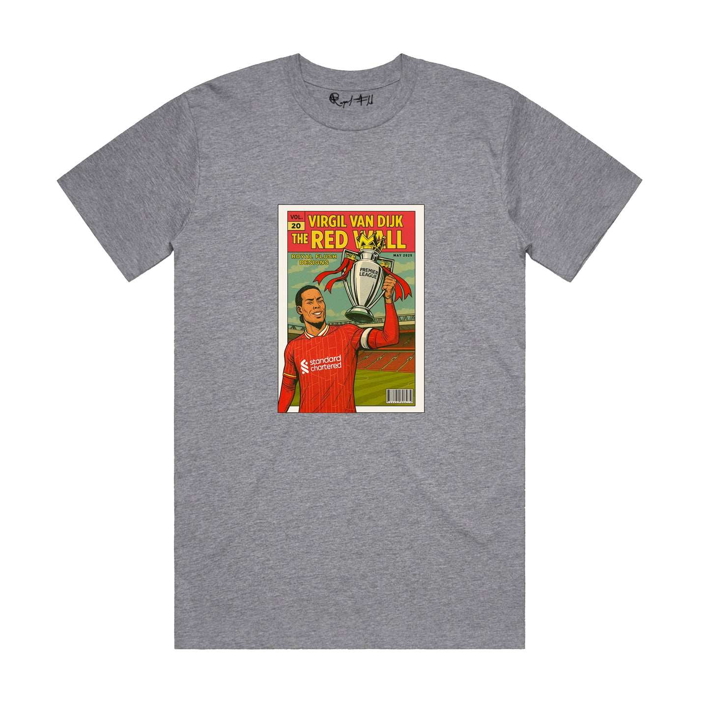 Virgil Red Wall Tee