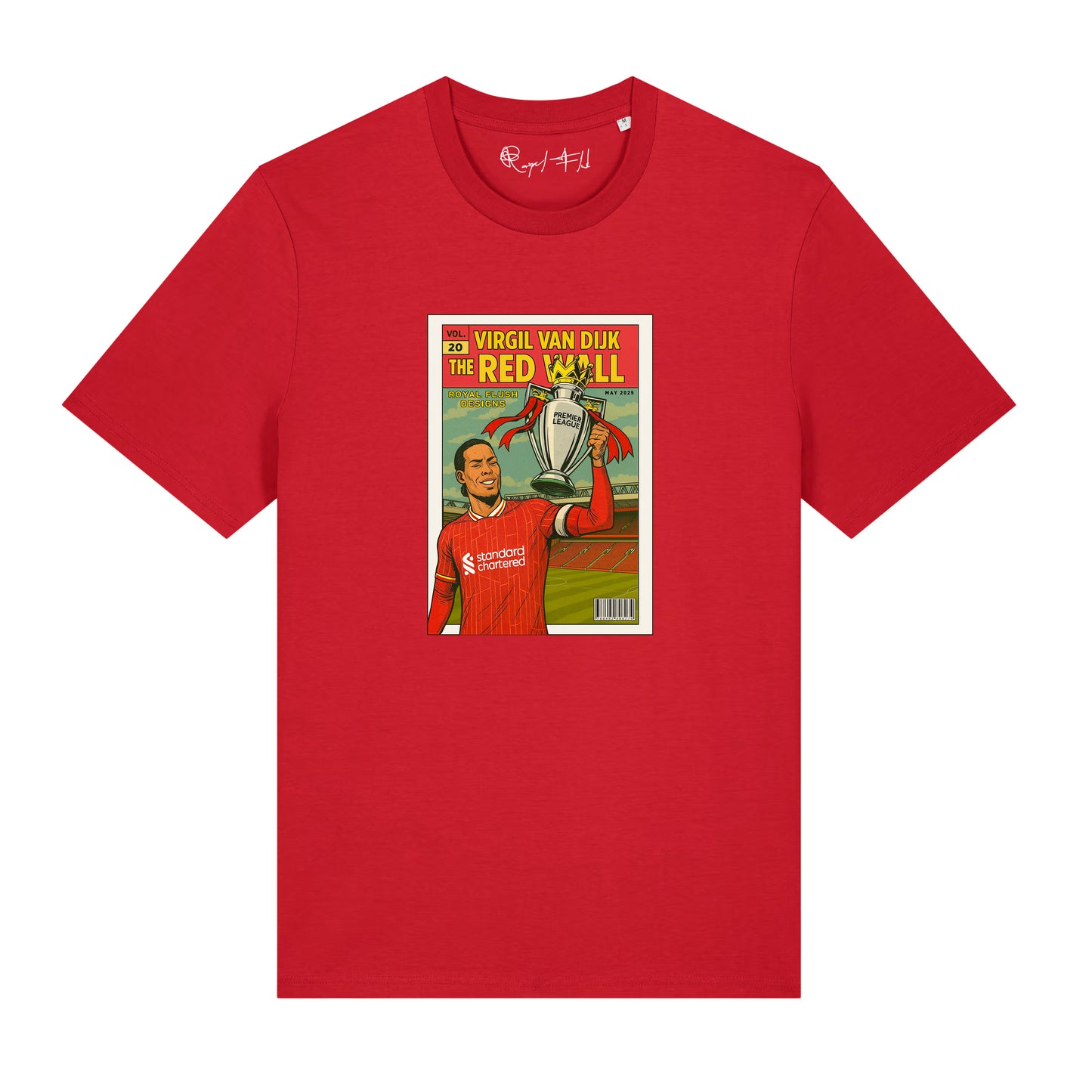 Virgil Red Wall Tee