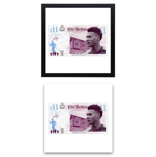 Ollie Watkins Bank Note Art Print