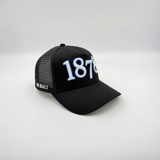 1878 Kids Black Cap