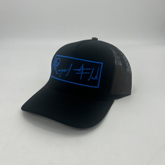 ROYAL FLUSH BLUE LOGO CAP