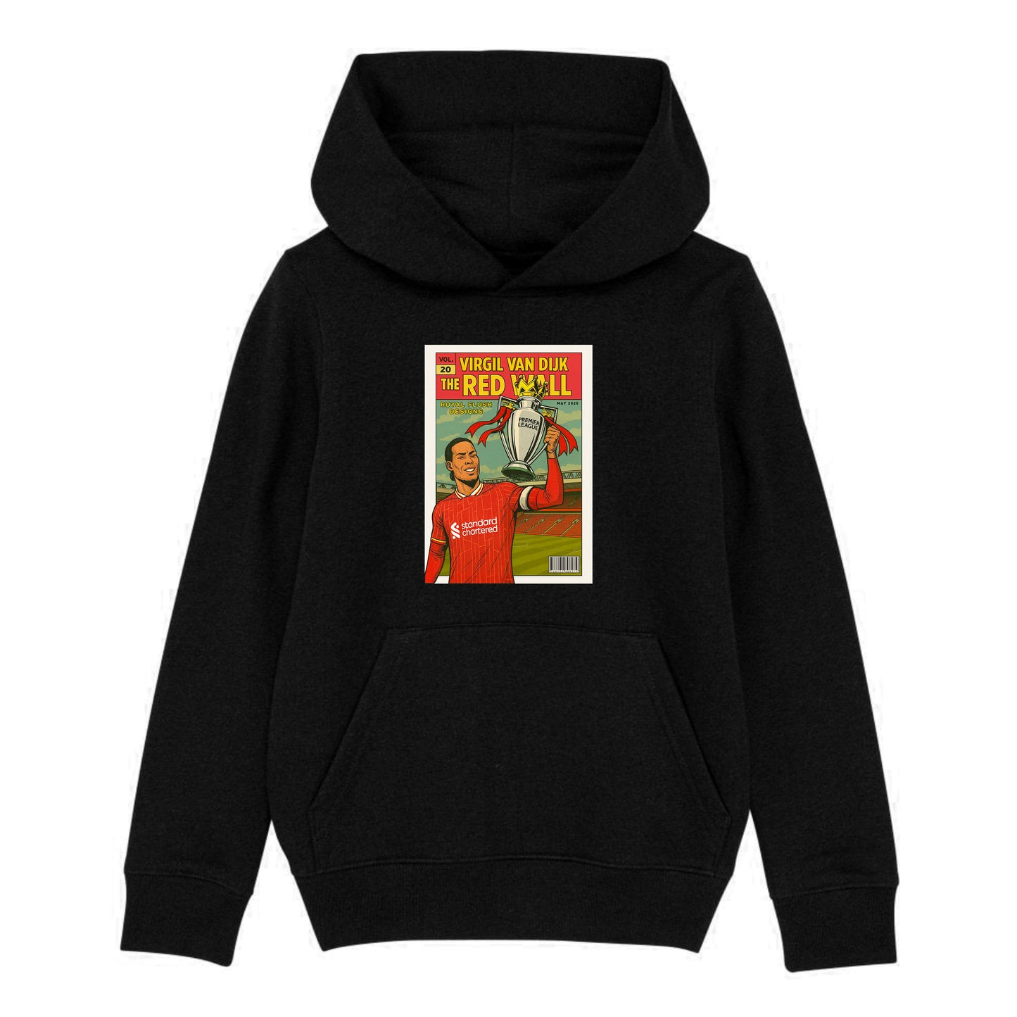 Virgil Red Wall Kids Hoody