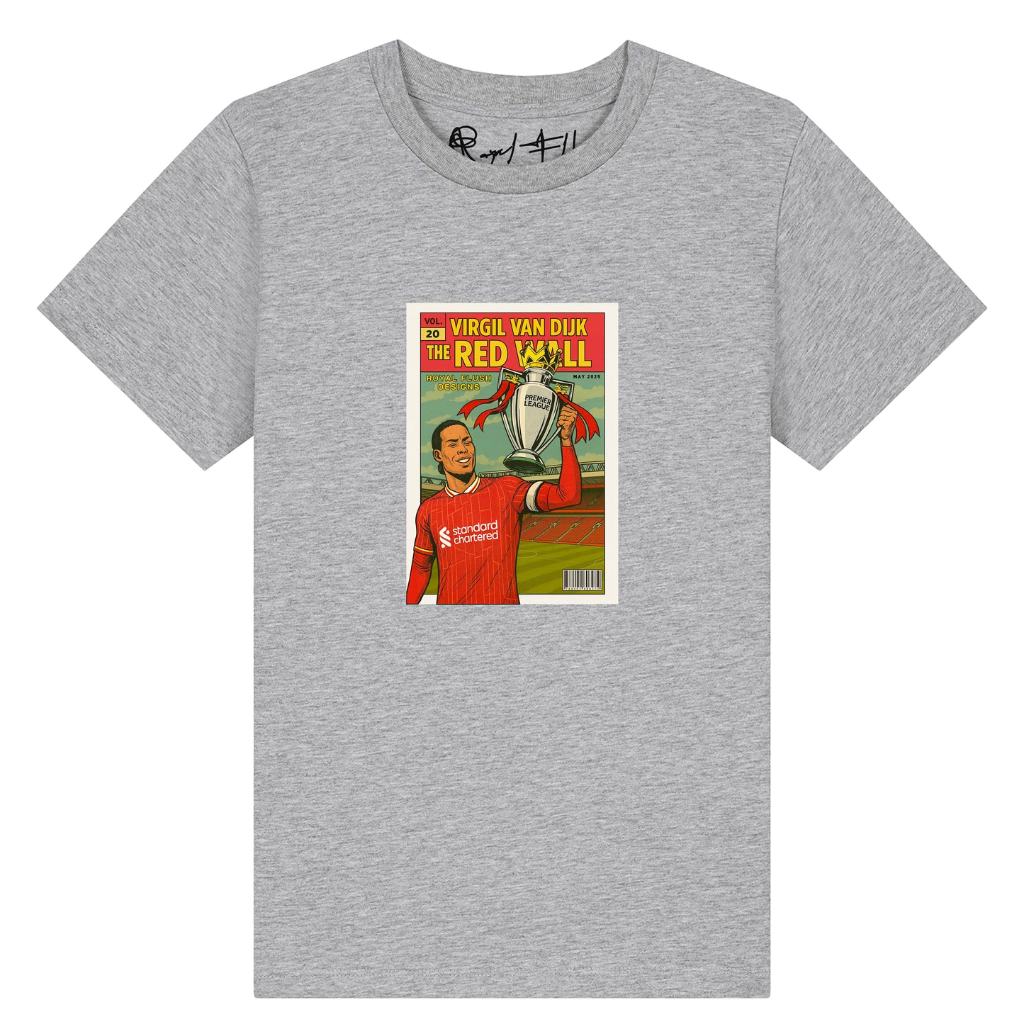 Virgil Red Wall Kids Tee