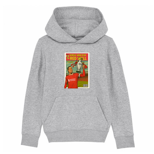 Virgil Red Wall Kids Hoody