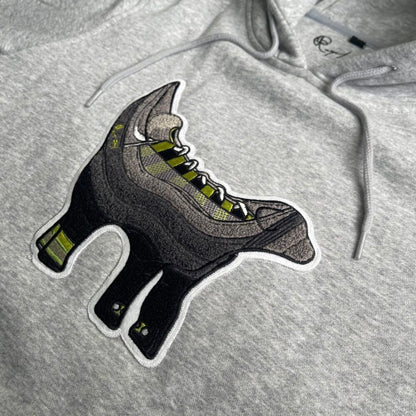 Neon Super Lamb Banana Grey Hoody