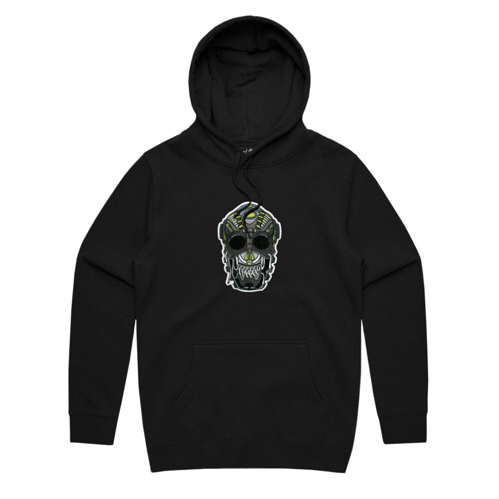 110 SKULL CHENILLE HOODY