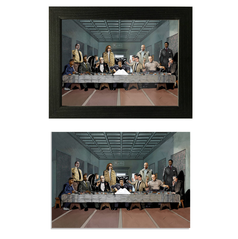 Gangsters Last Supper Print