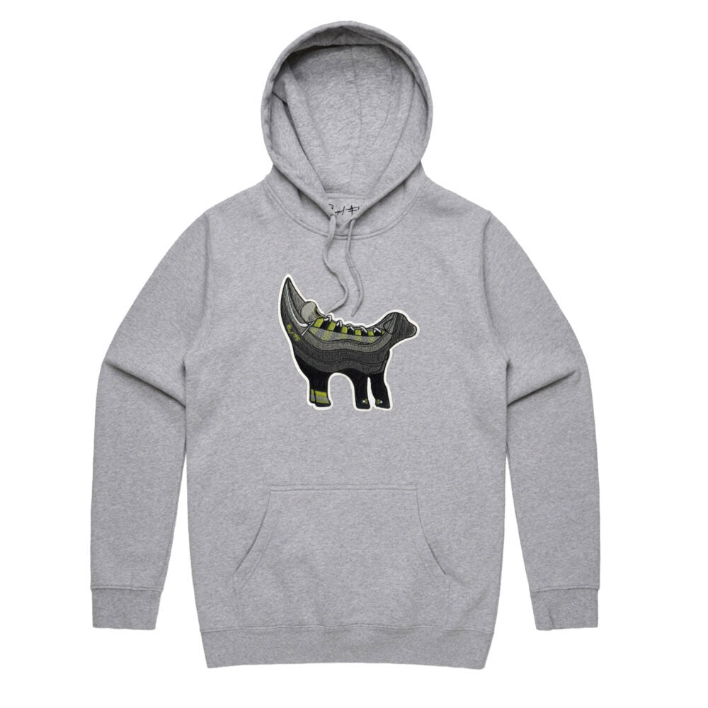 Neon Super Lamb Banana Grey Hoody