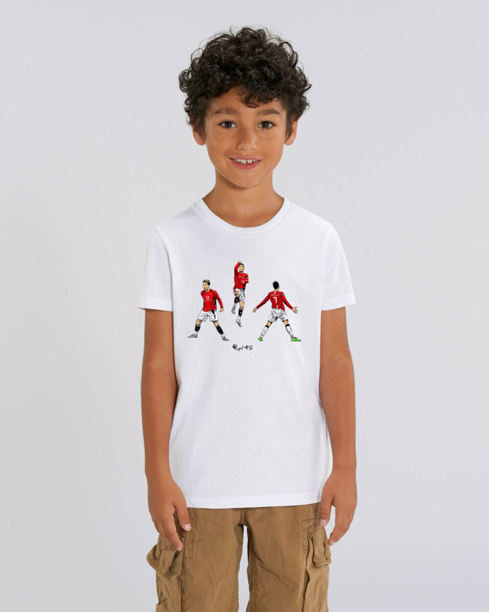 Ronaldo Celebration Kids Tee